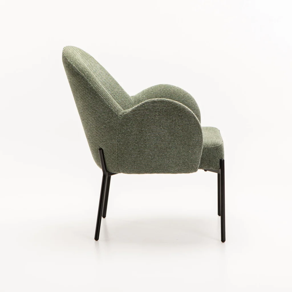 AMELIA TEXTURED FABRIC CHAIR - Image 3