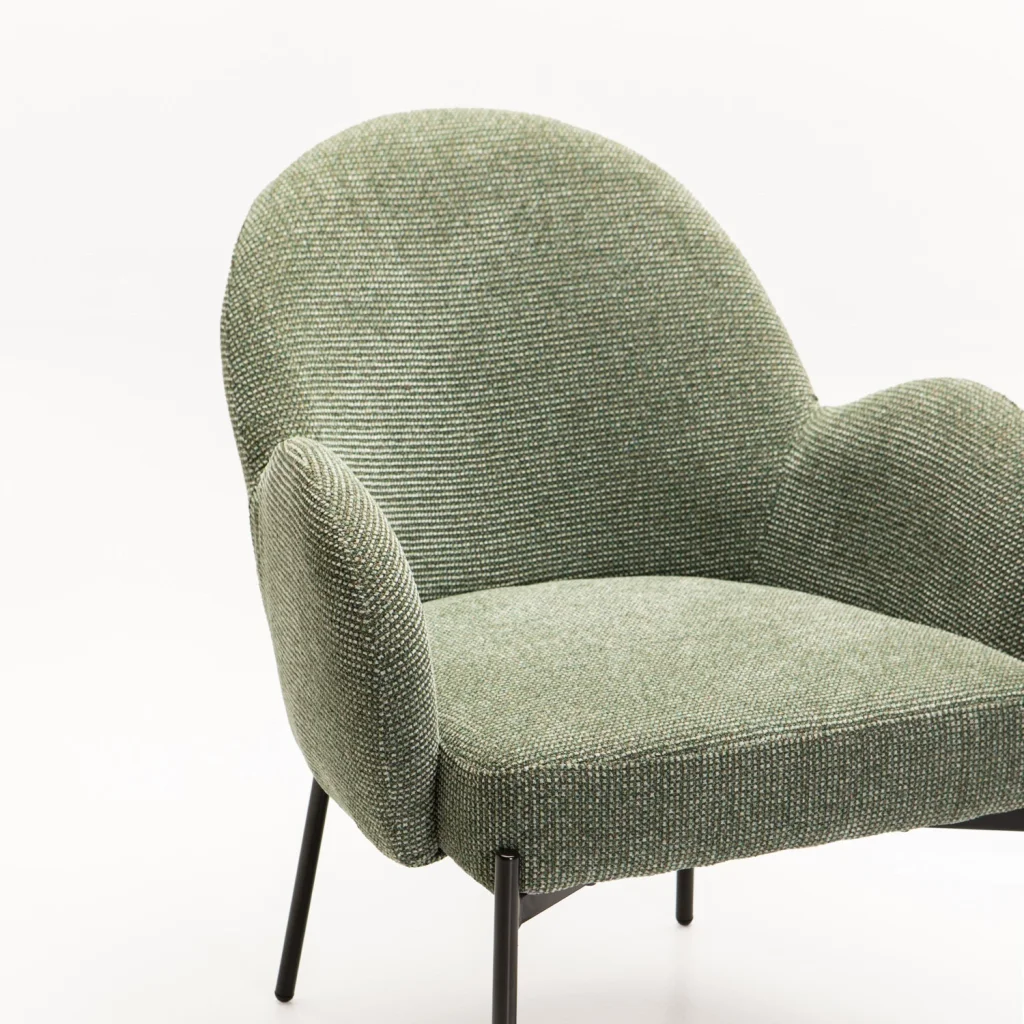 AMELIA TEXTURED FABRIC CHAIR - Image 5