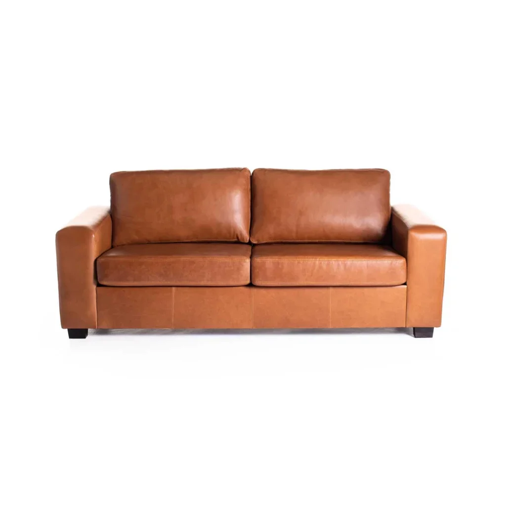ANTONIO GENUINE LEATHER 3 SEATER COUCH - Image 2