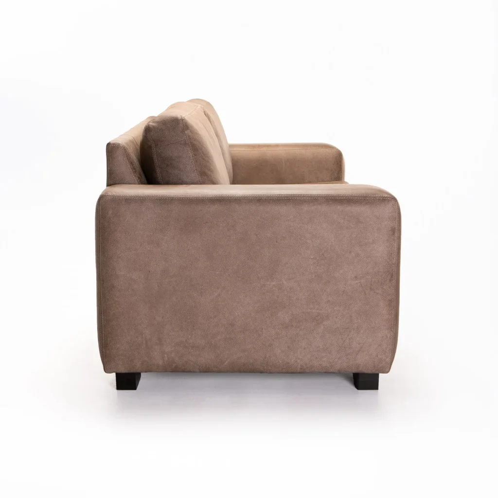 ANTONIO GENUINE LEATHER 3 SEATER COUCH - Image 9