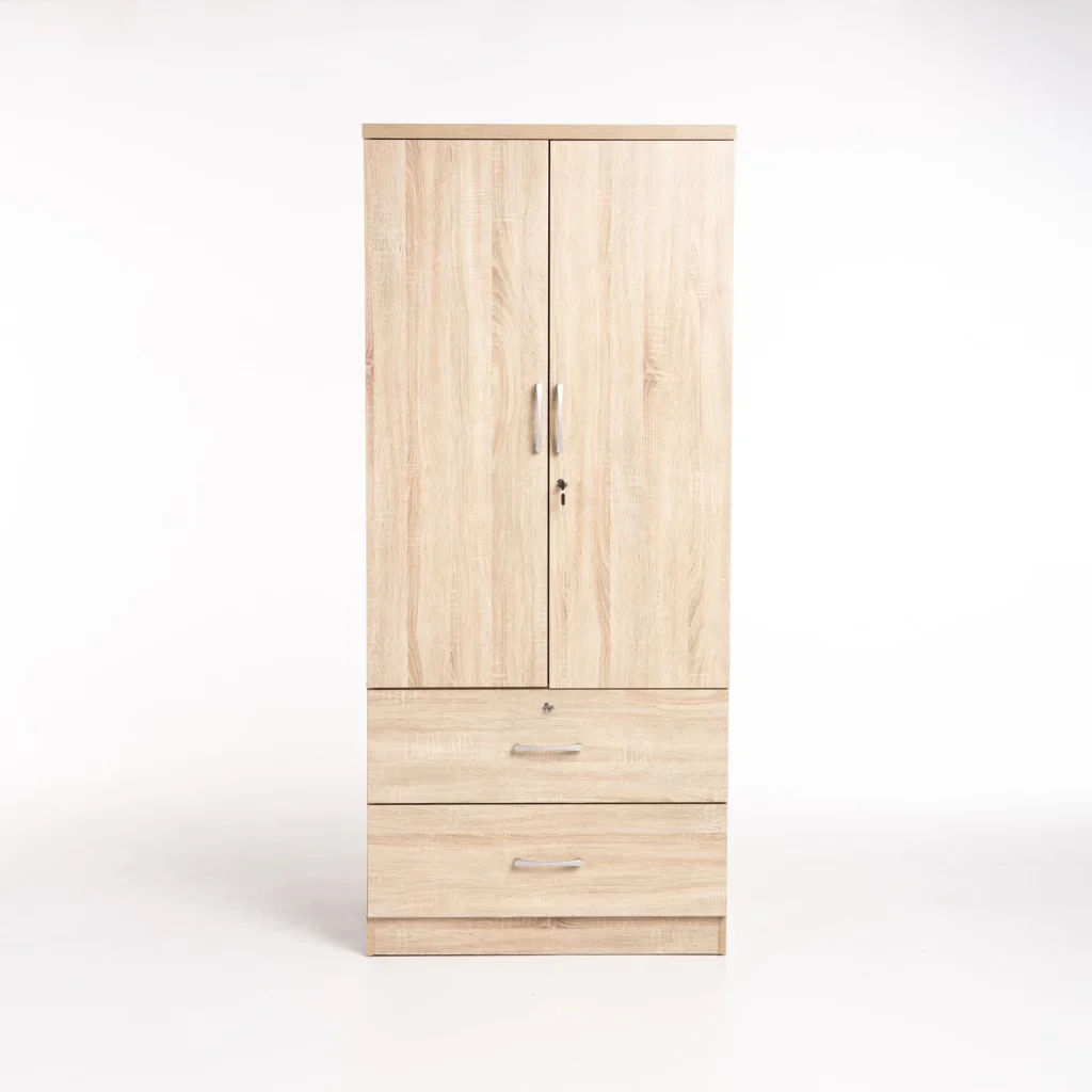 TITAN 2 DOOR 2 DRAWER ROBE - Image 2