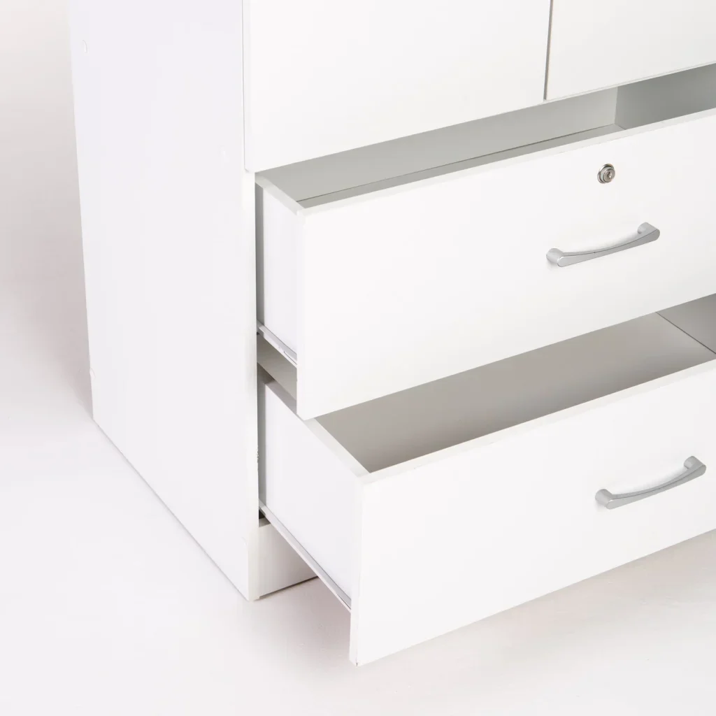 TITAN 2 DOOR 2 DRAWER ROBE - Image 9