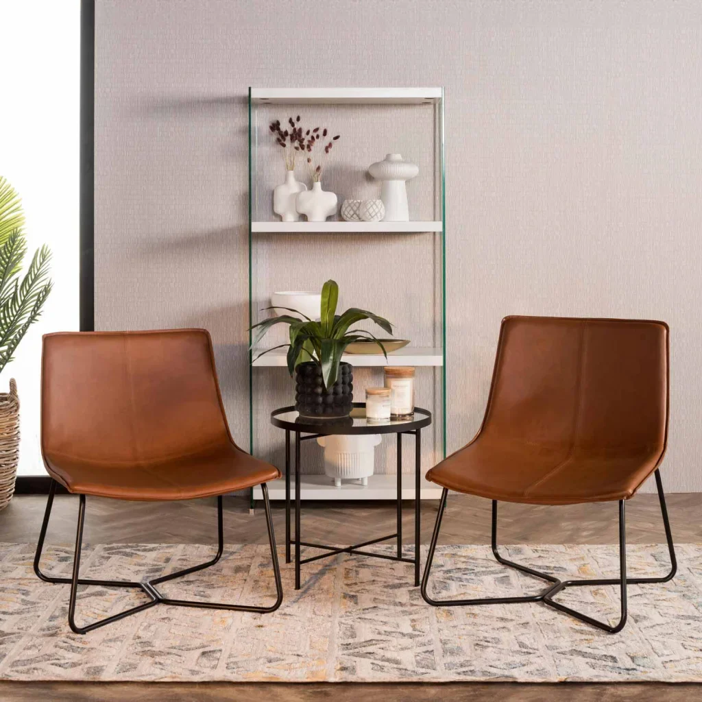 AXEL LEATHER TOUCH CHAIR - Image 2