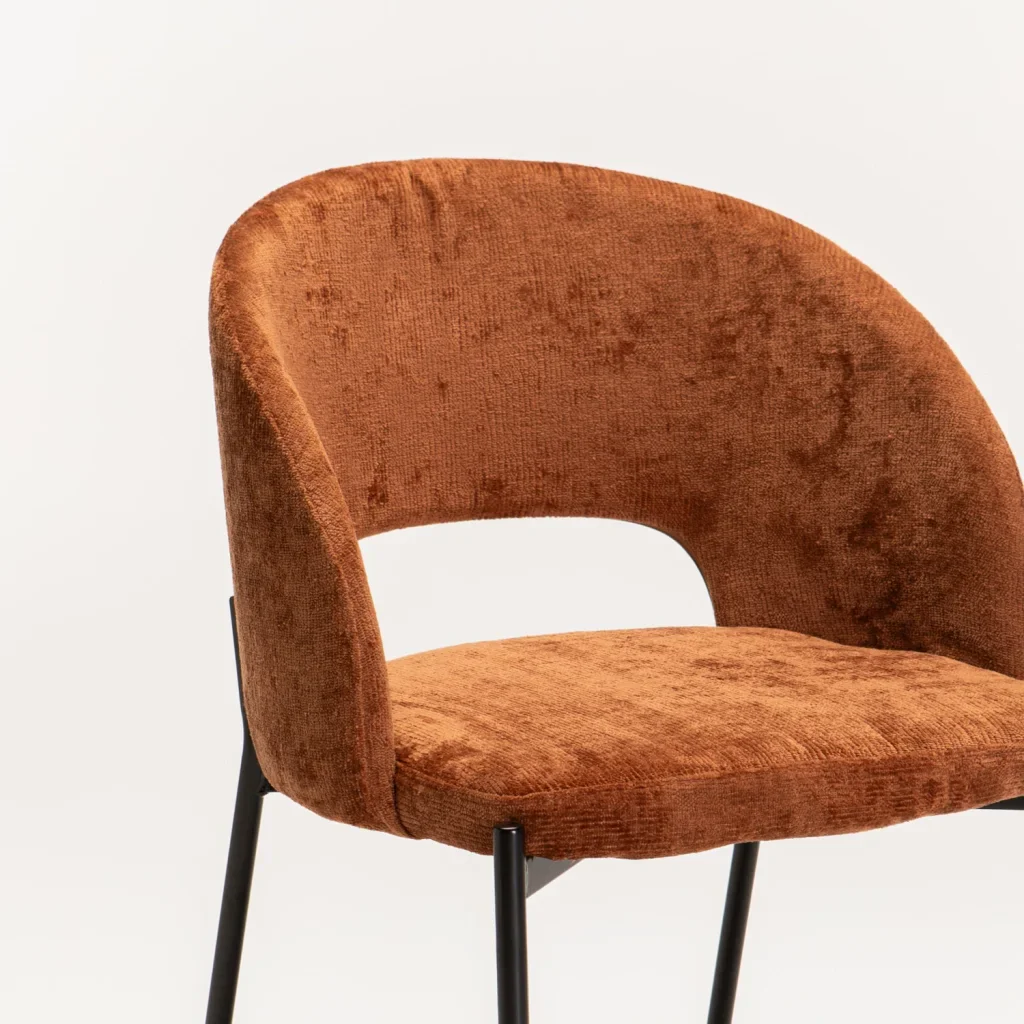 AZURI FABRIC DINING CHAIR - Image 15