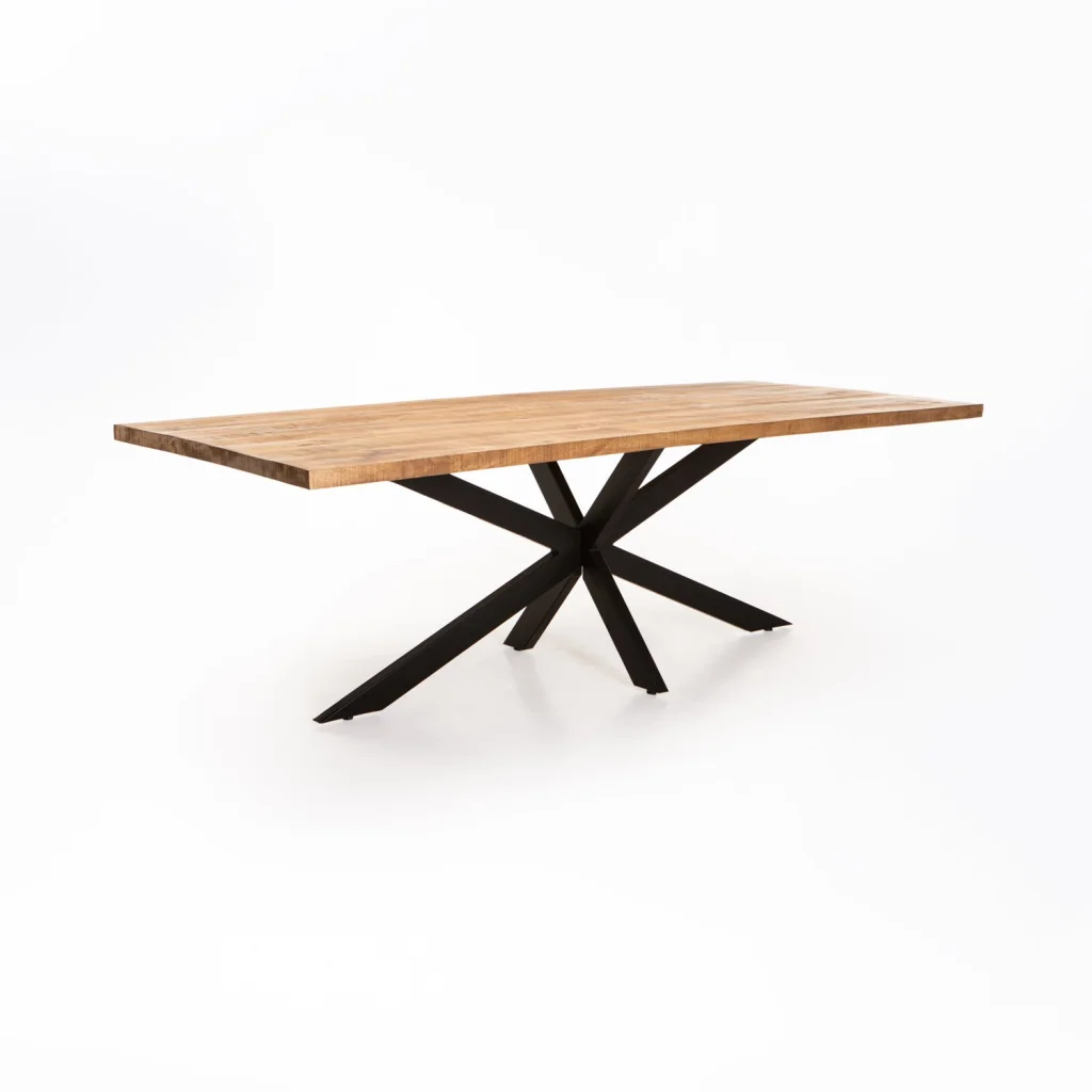 BAGA SOLID WOOD DINING TABLE - Image 5