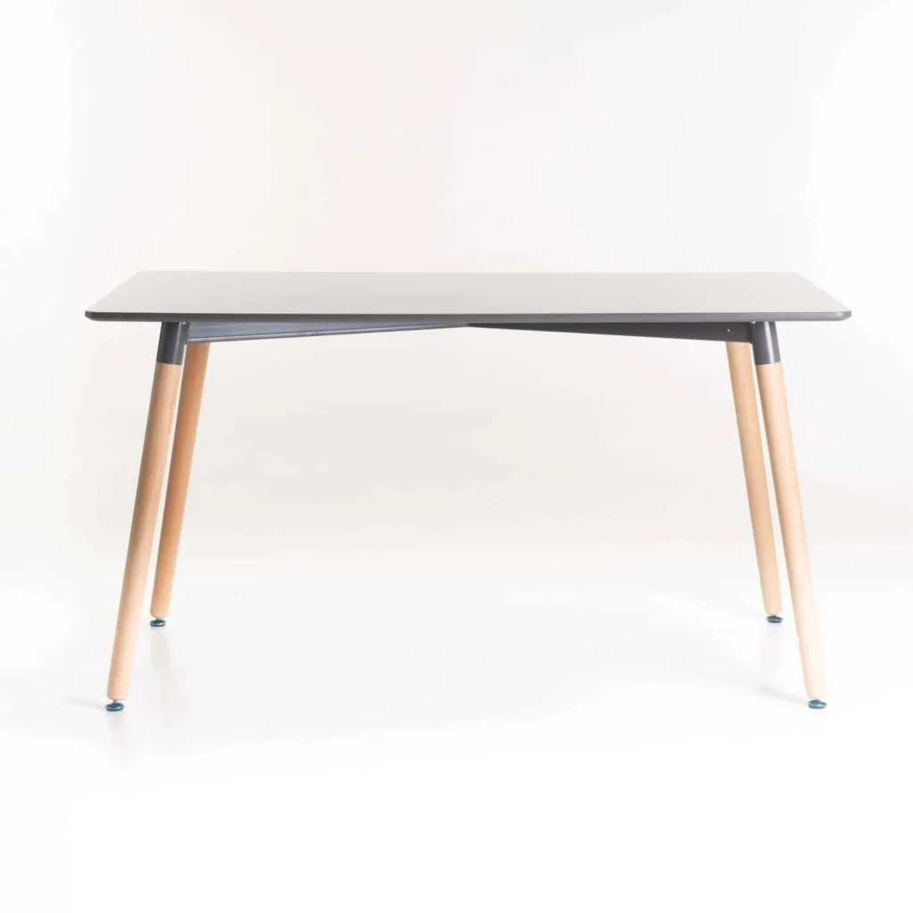 BETTY WOODEN LEG DINING TABLE - Image 10