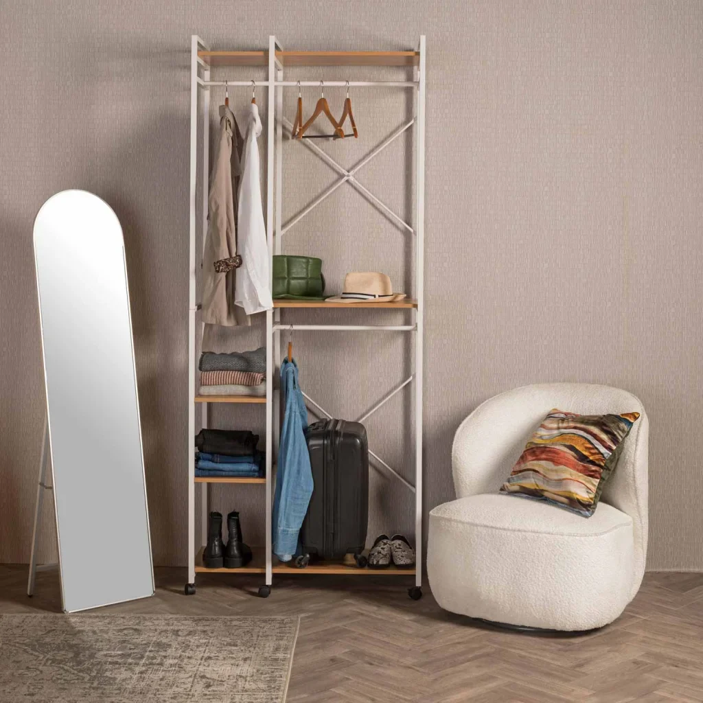 BOLT MULTI SHELF & HANGING OPEN ROBE - Image 2
