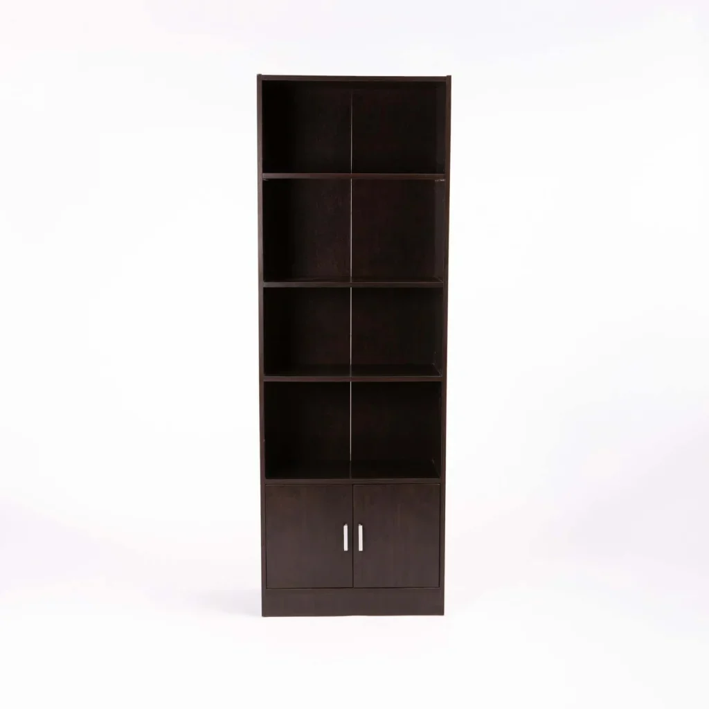 CYRUS 2 DOOR 4 SHELF BOOKCASE - Image 2