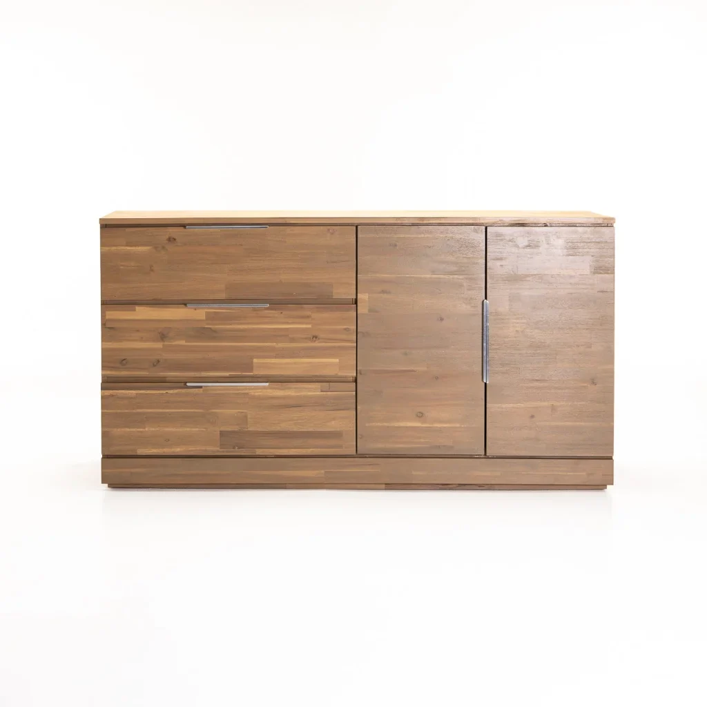 ARCTIC 3 DRAWER 2 DOOR SIDEBOARD - Image 2