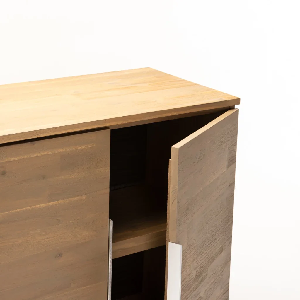 ARCTIC 3 DRAWER 2 DOOR SIDEBOARD - Image 5