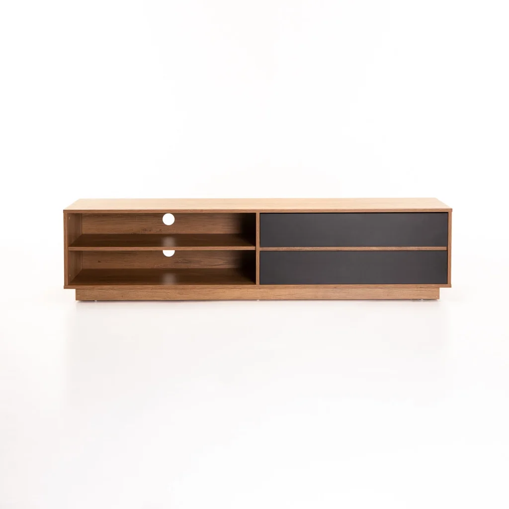 CENTO 180cm 2 DRAWER TV UNIT - Image 4