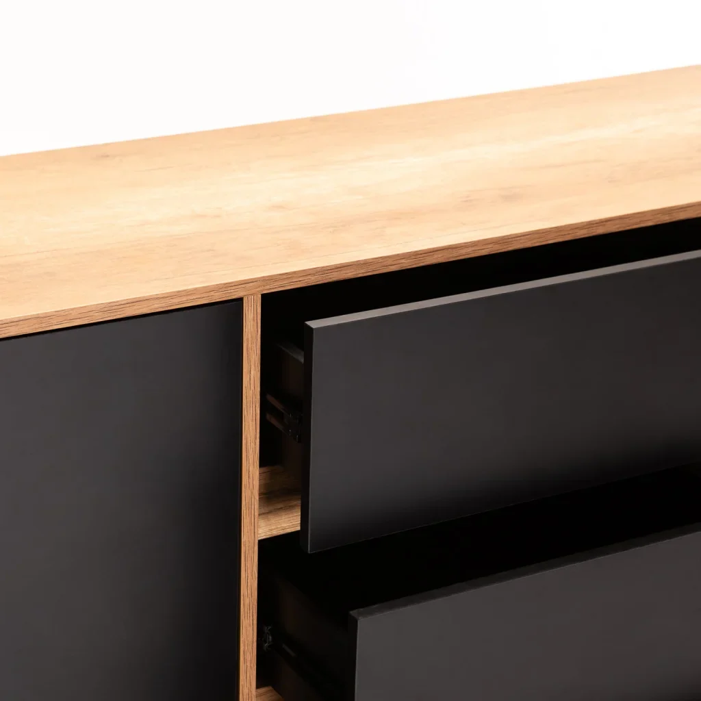 CENTO 2 DOOR 3 DRAWER SIDEBOARD - Image 6