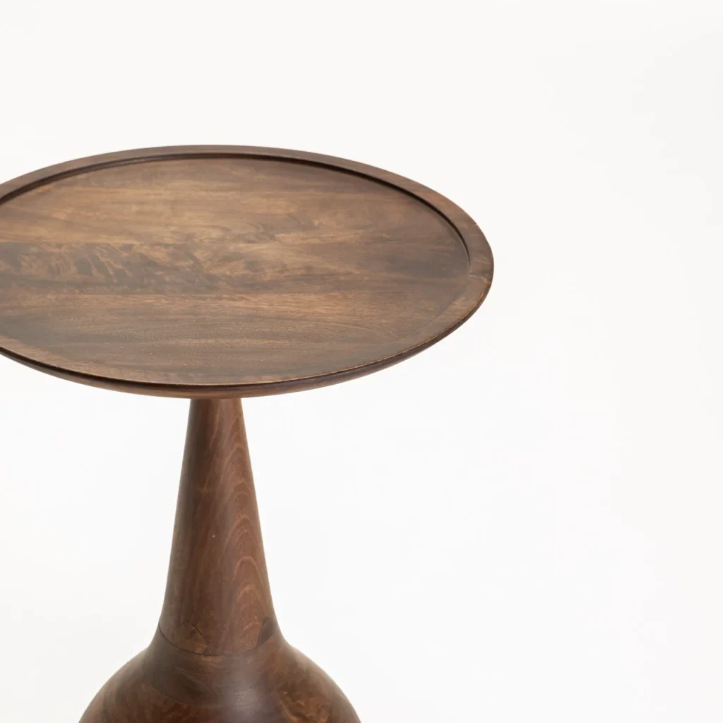 CHENNAI SOLID WOOD SIDE TABLE - Image 2