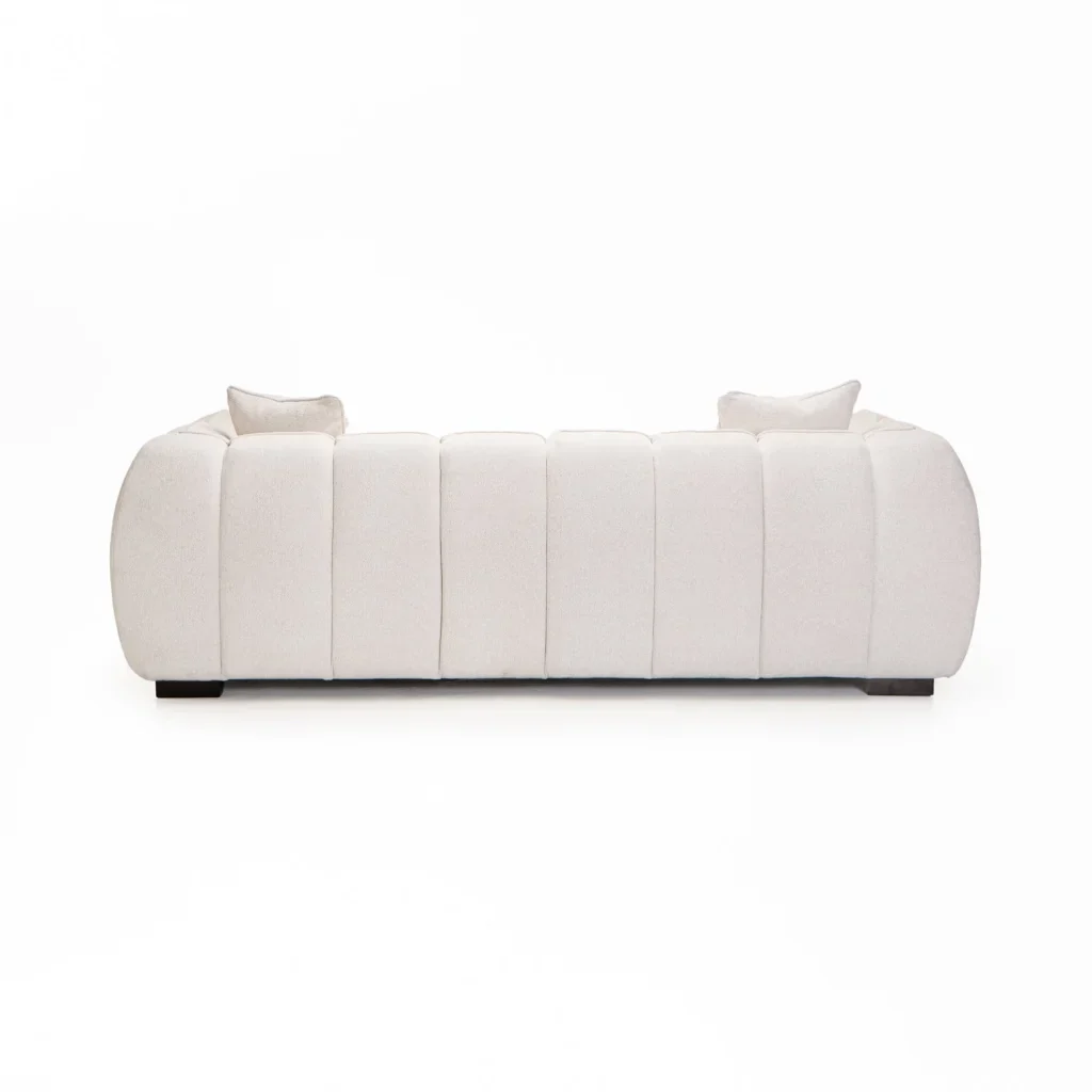 CHLOE FABRIC 3 SEATER COUCH - Image 11