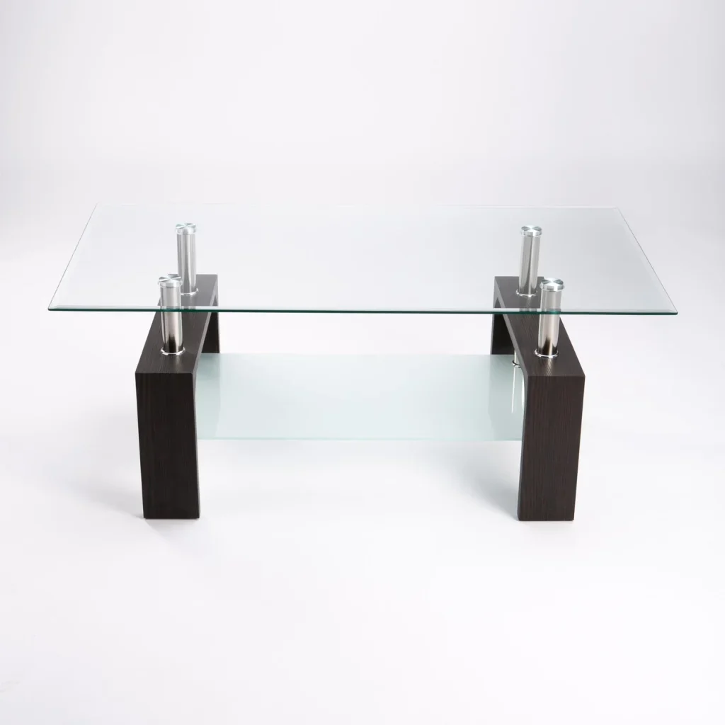 LALA 110x60cm GLASS COFFEE TABLE - Image 6