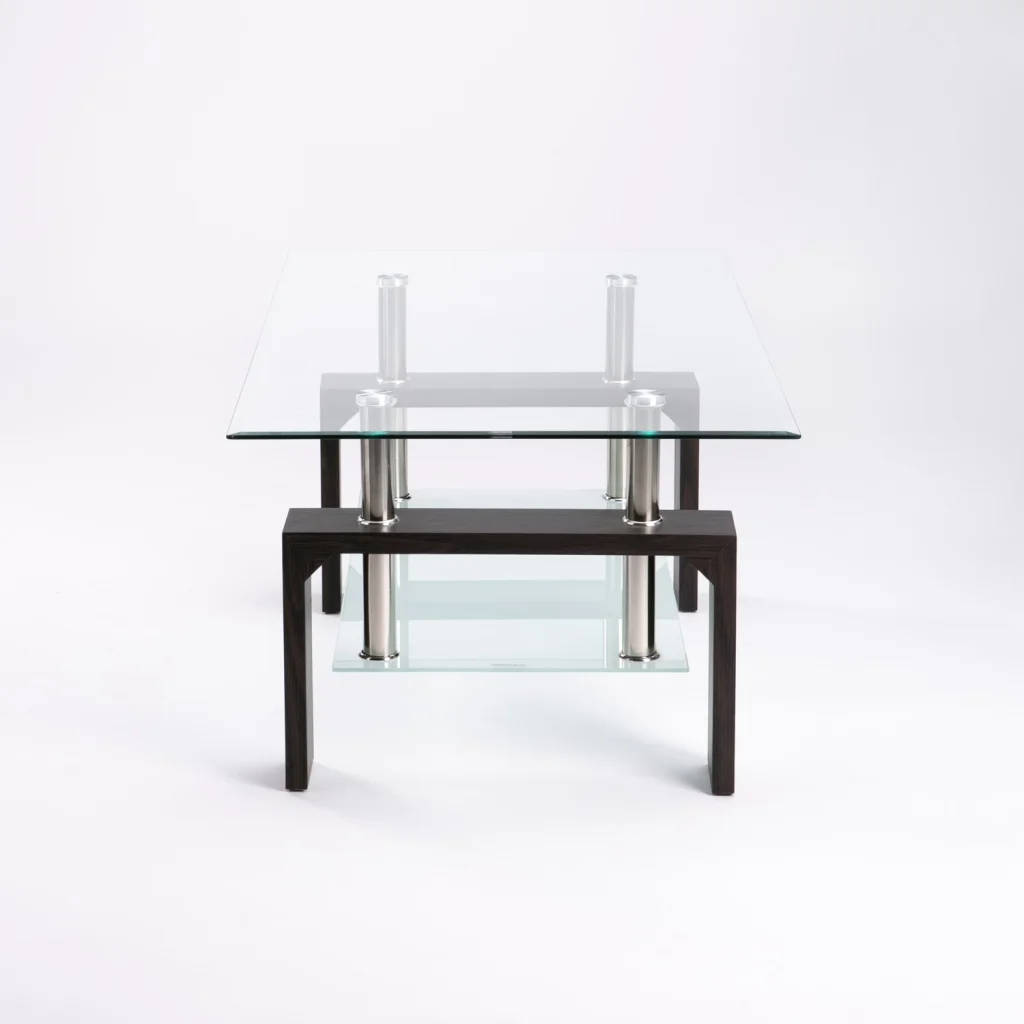 LALA 110x60cm GLASS COFFEE TABLE - Image 7