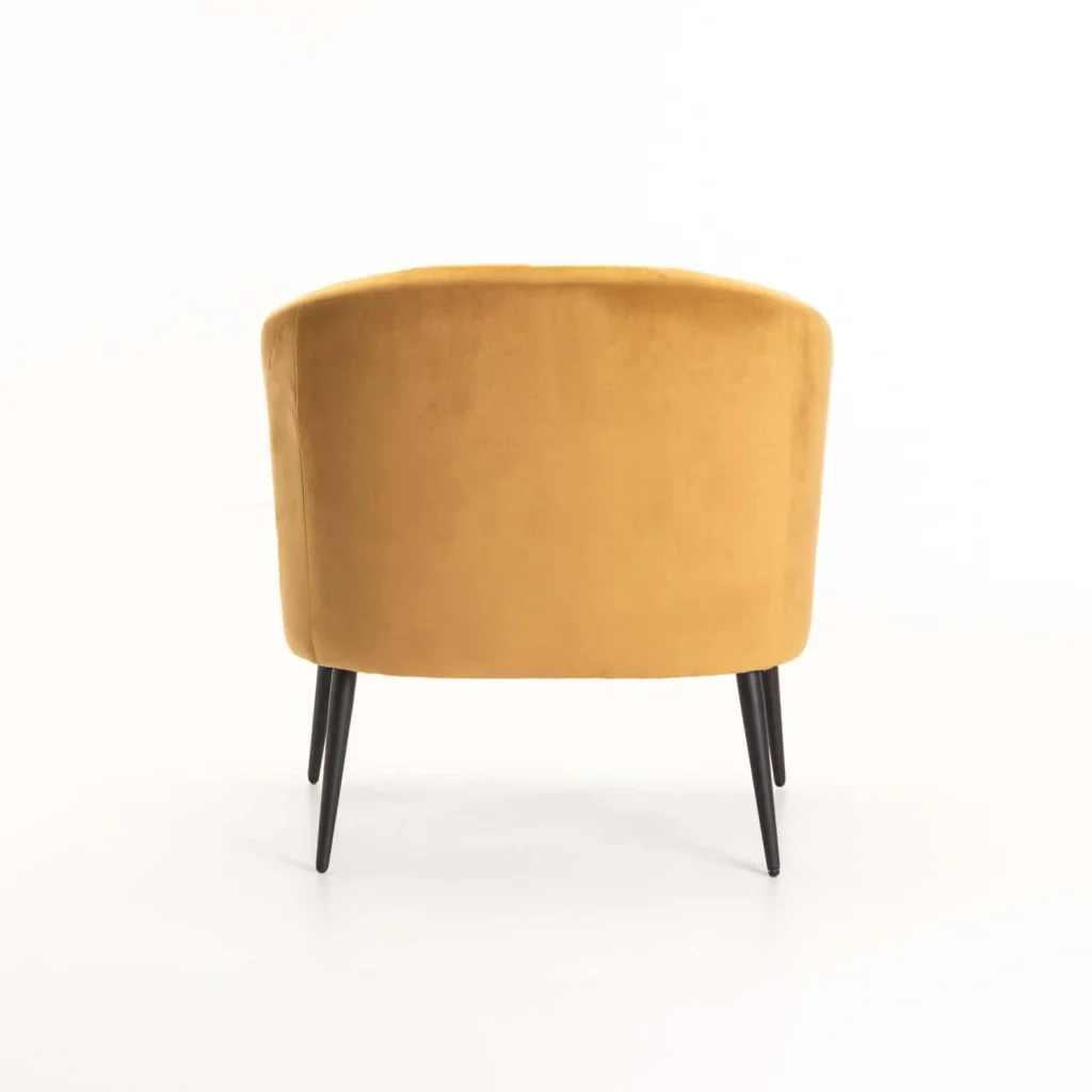 COLT VELVET CHAIR - BLACK LEG - Image 11