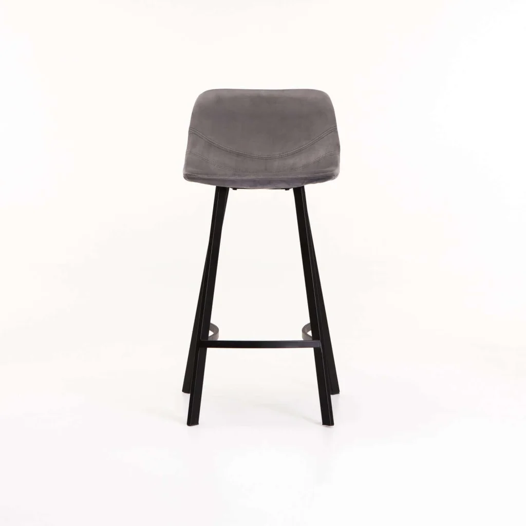 CREW VELVET KITCHEN STOOL - Image 2