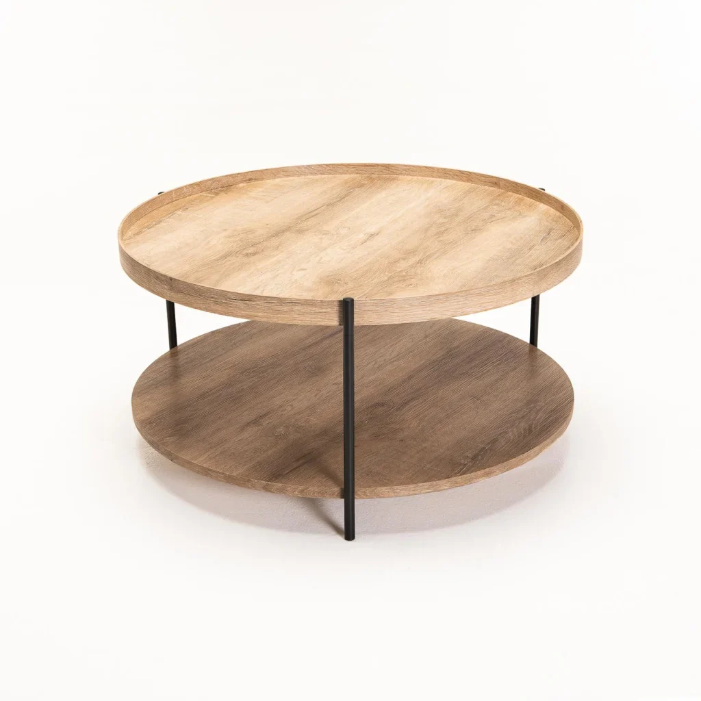 DAISY 80cm ROUND COFFEE TABLE - Image 3