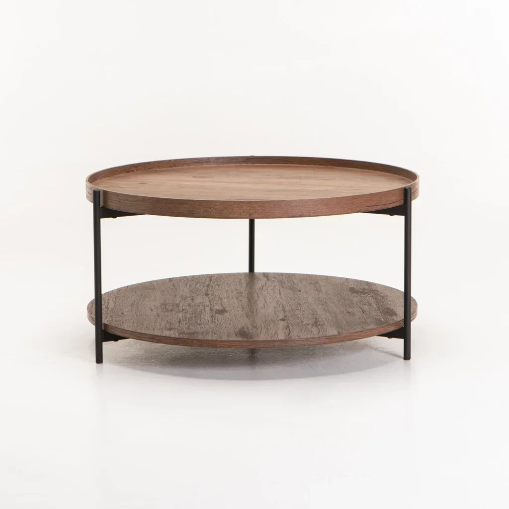 DAISY 80cm ROUND COFFEE TABLE - Image 5