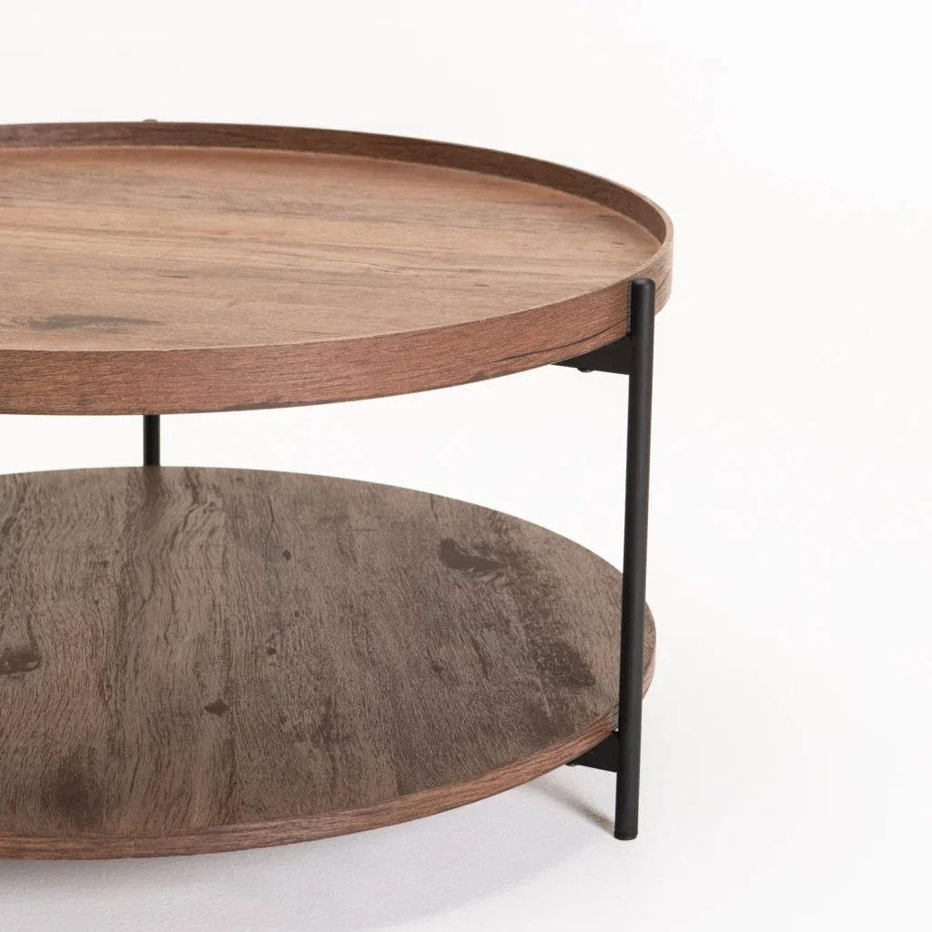 DAISY 80cm ROUND COFFEE TABLE - Image 6