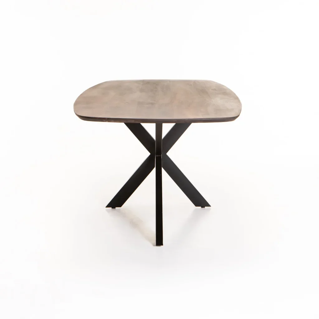 DAL DANISH OVAL SOLID WOOD DINING TABLE - Image 7