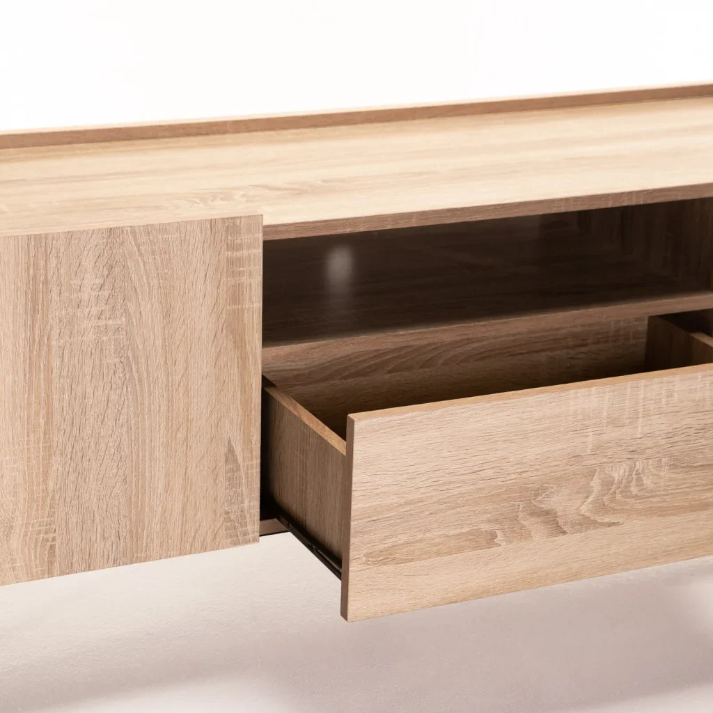 DELLA 160cm 2 DOOR 1 DRAWER TV UNIT - Image 6