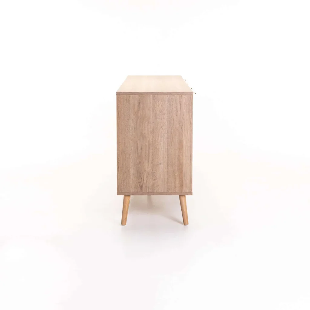 DEWI 4 DOOR 2 DRAWER SIDEBOARD - Image 3