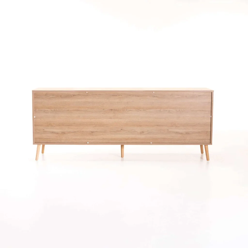 DEWI 4 DOOR 2 DRAWER SIDEBOARD - Image 4