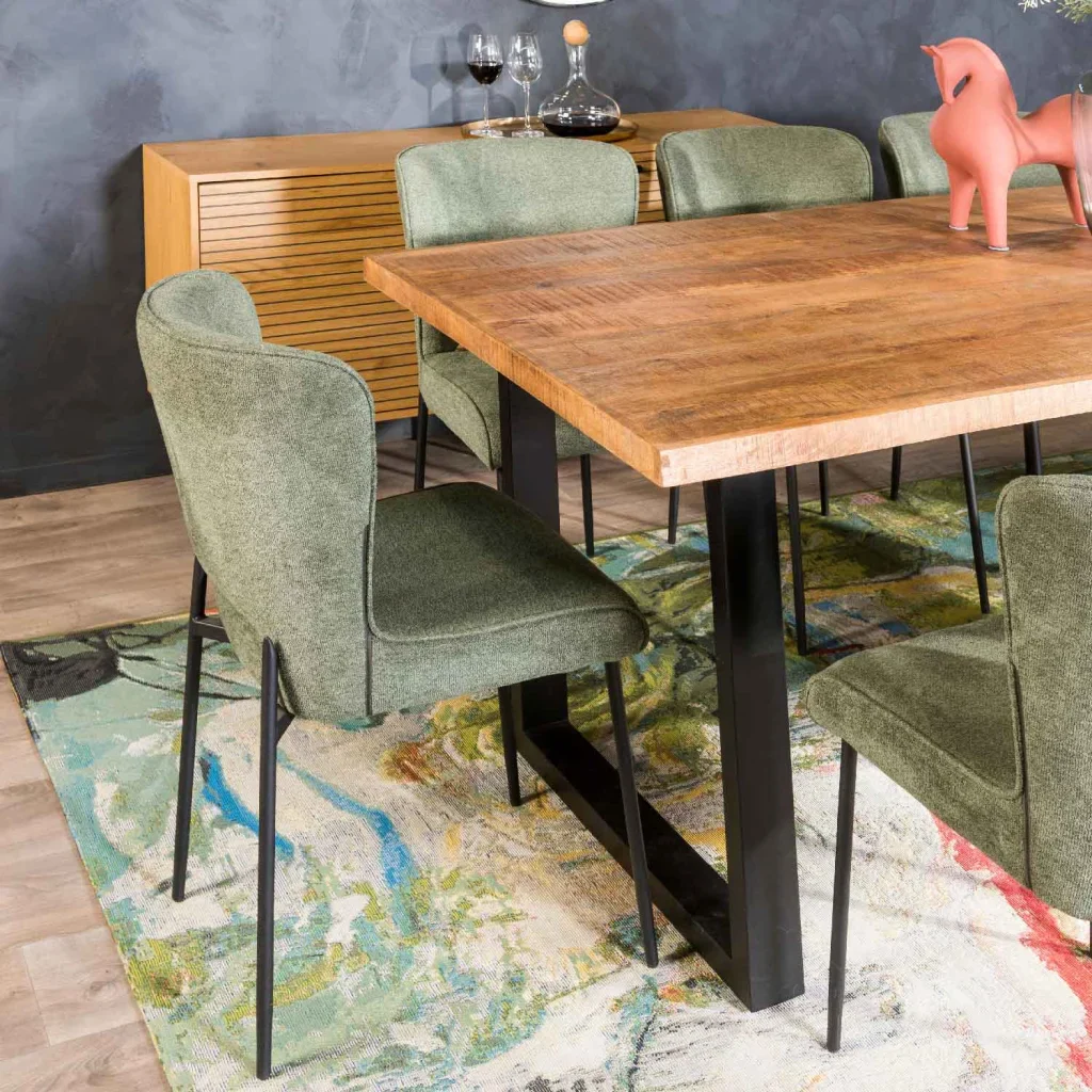 DIYA SOLID WOOD DINING TABLE - Image 50