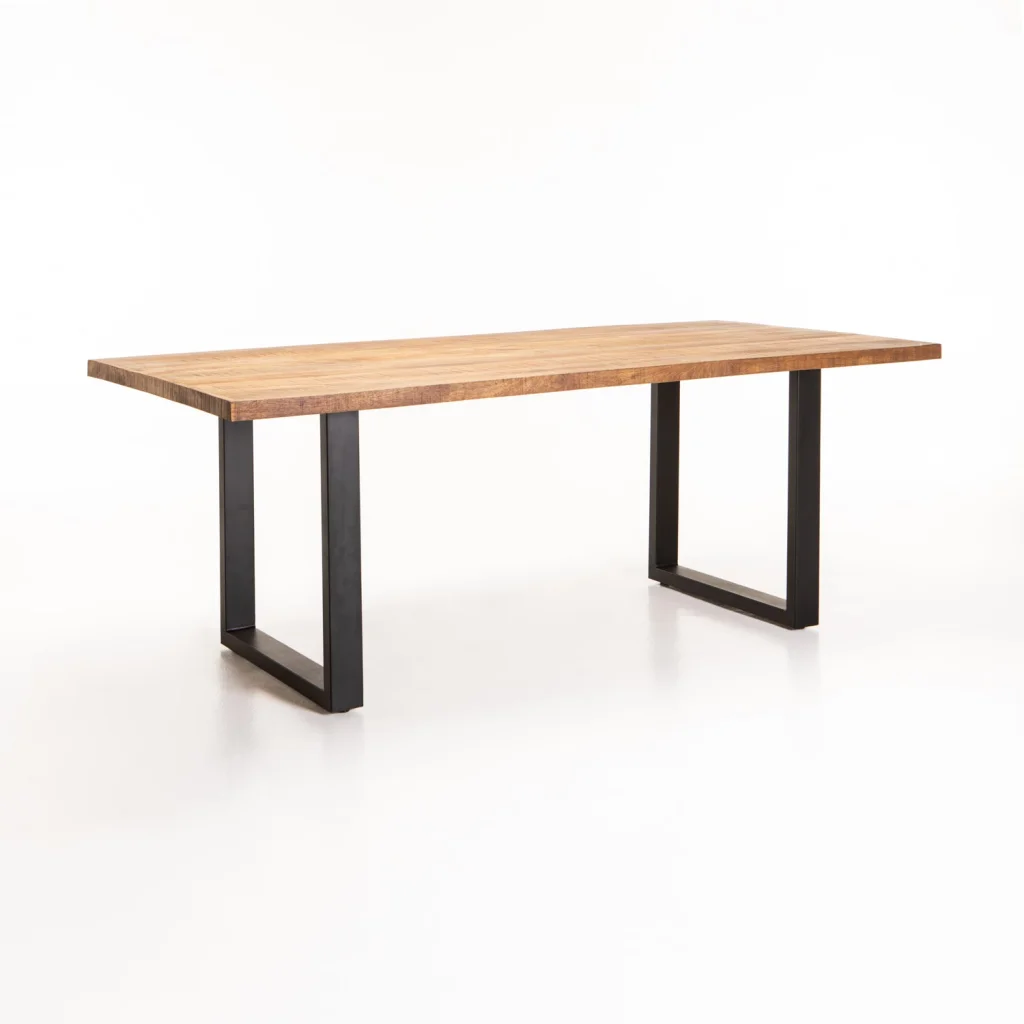 DIYA SOLID WOOD DINING TABLE - Image 6