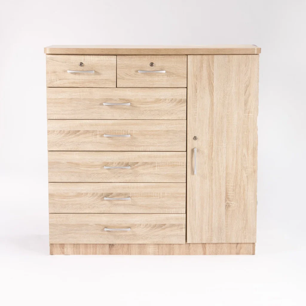 TITAN 7 DRAWER 1 DOOR CHEST - Image 2