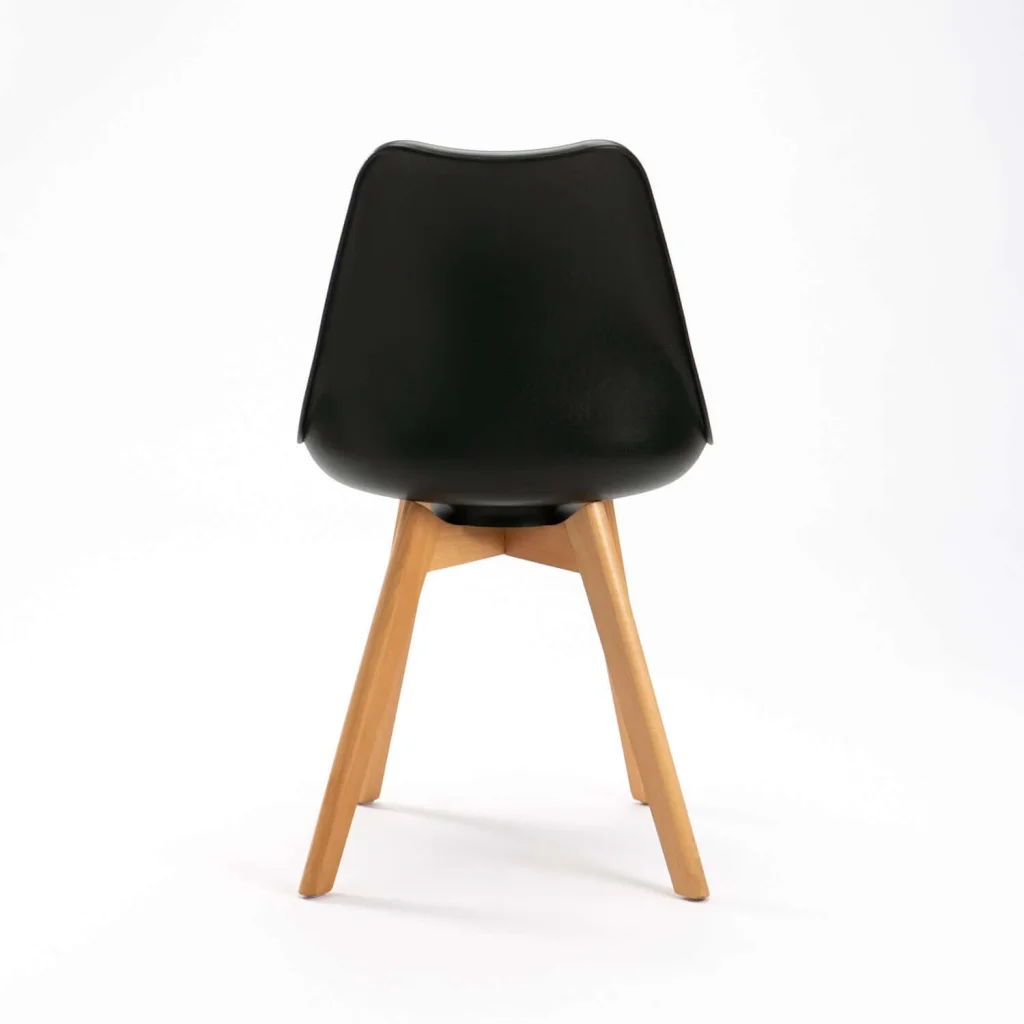 ELIA WOODEN LEG DINING CHAIR - Image 4