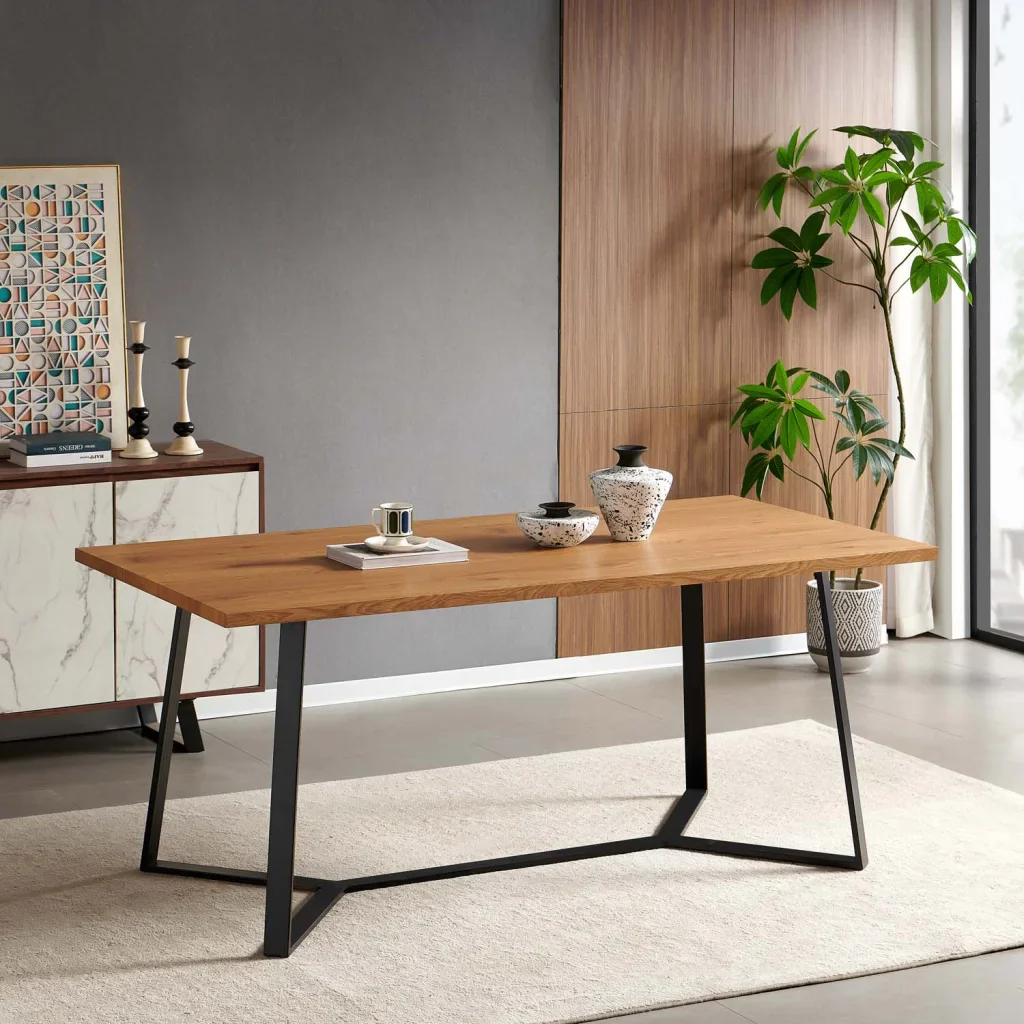 ELLIS 180x90cm DINING TABLE - Image 2