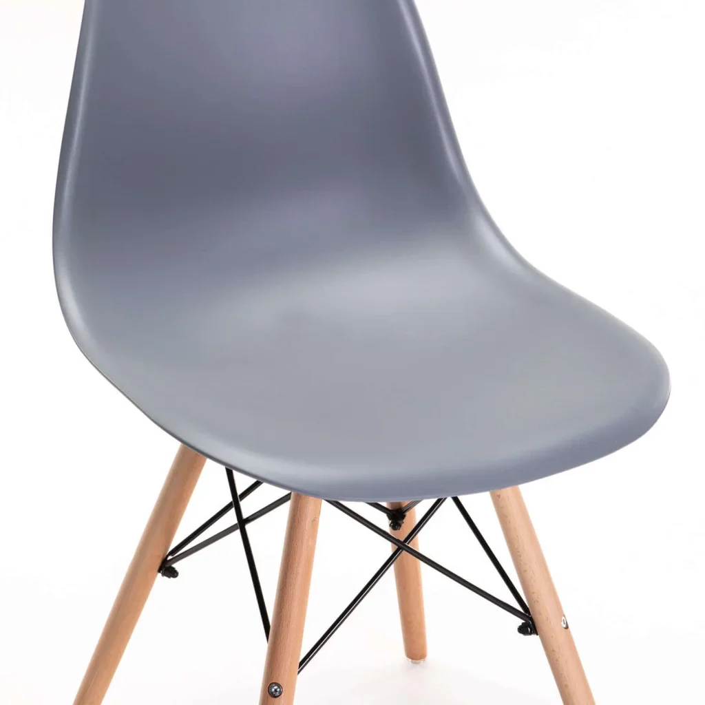 EMMY WOODEN LEG DINING CHAIR - Image 11