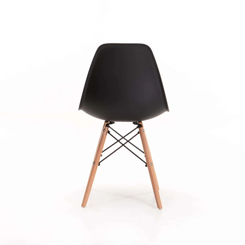 EMMY WOODEN LEG DINING CHAIR - Image 5