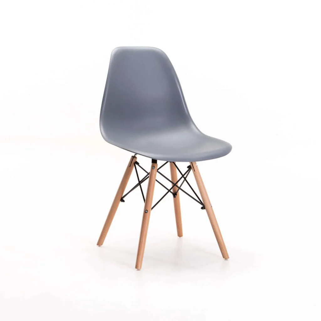 EMMY WOODEN LEG DINING CHAIR - Image 7