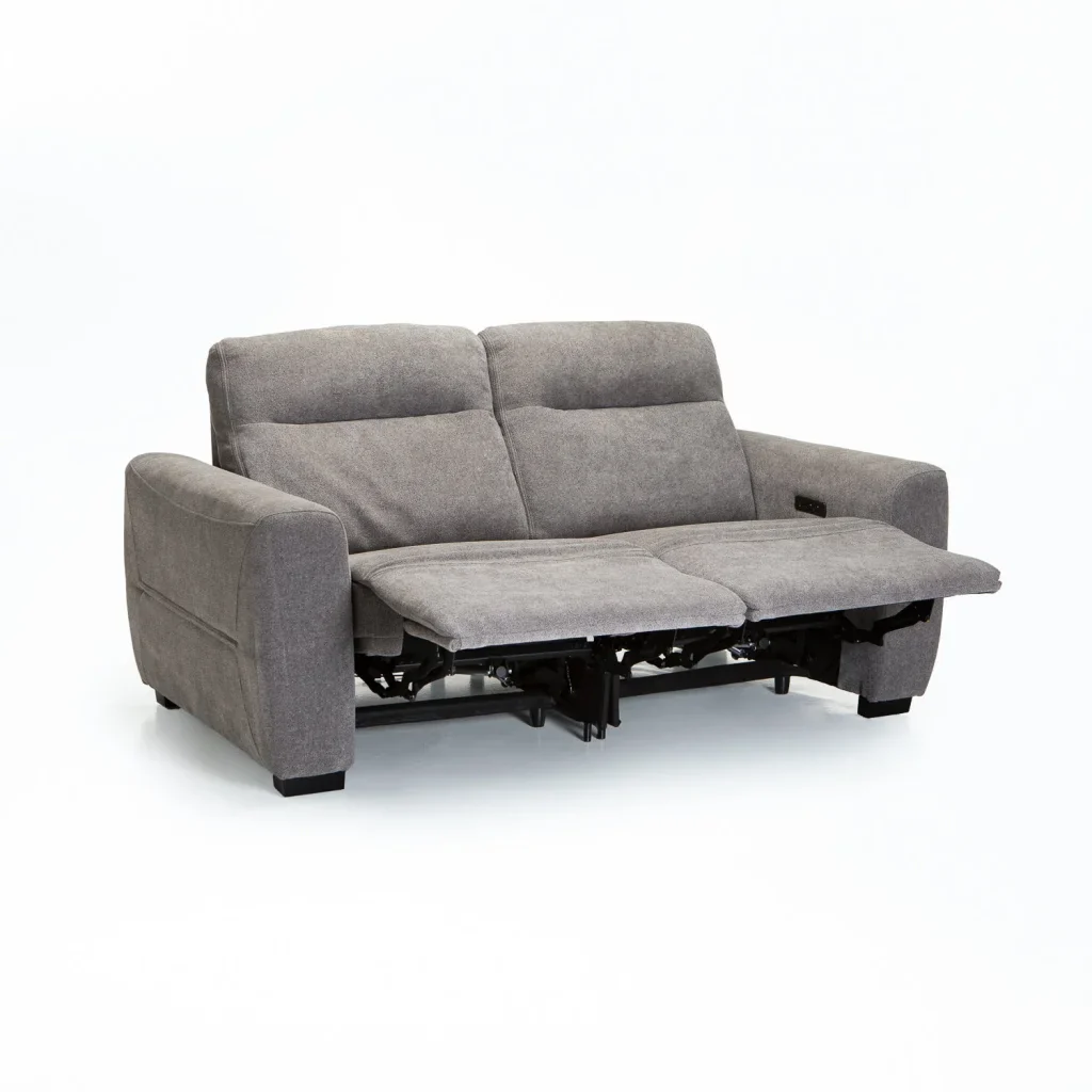 ENZO FABRIC ELECTRIC POWER 2 SEATER RECLINER - Image 2