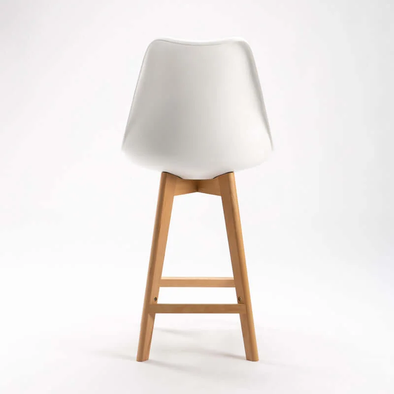 EVA WOODEN LEG KITCHEN STOOL - Image 4