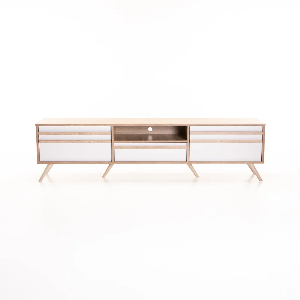 EVE 180cm 2 DOOR 1 DRAWER TV UNIT - Image 3