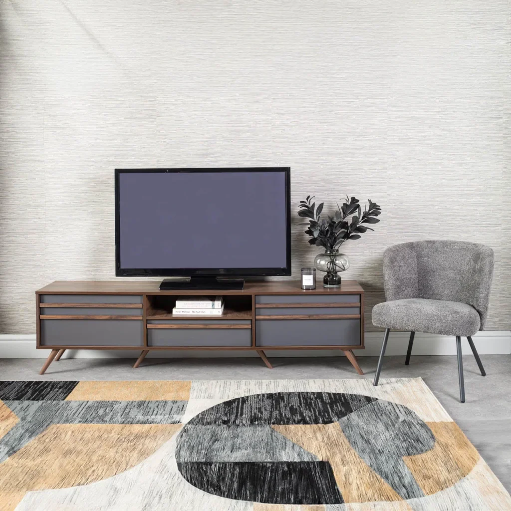 EVE 180cm 2 DOOR 1 DRAWER TV UNIT - Image 8