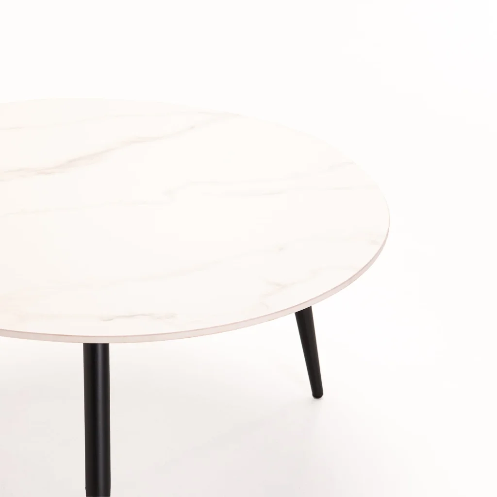 FIA SET OF 2 STONE TOP COFFEE TABLE - Image 12