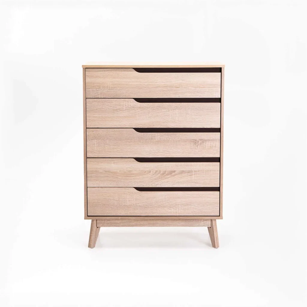 FIN DELUXE 5 DRAWER CHEST - Image 2