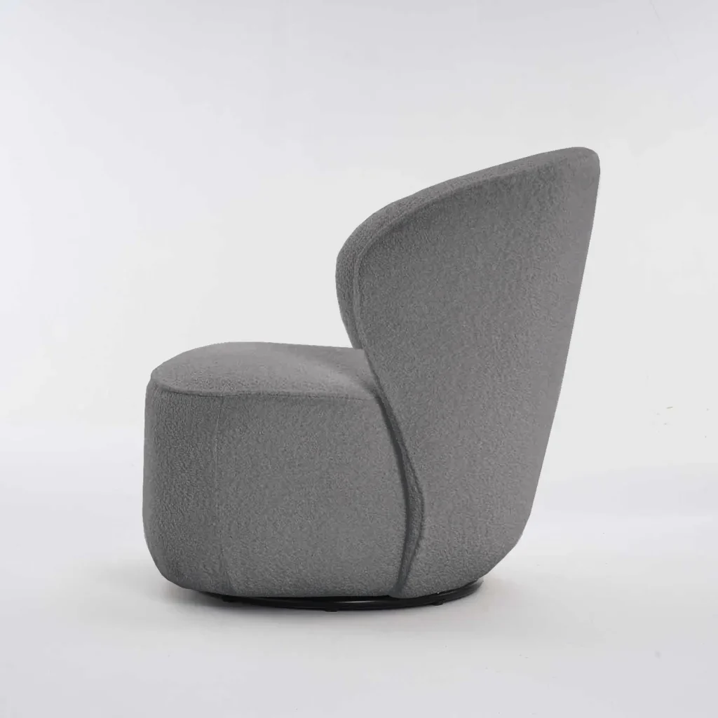 GRACE FABRIC SWIVEL CHAIR - Image 4