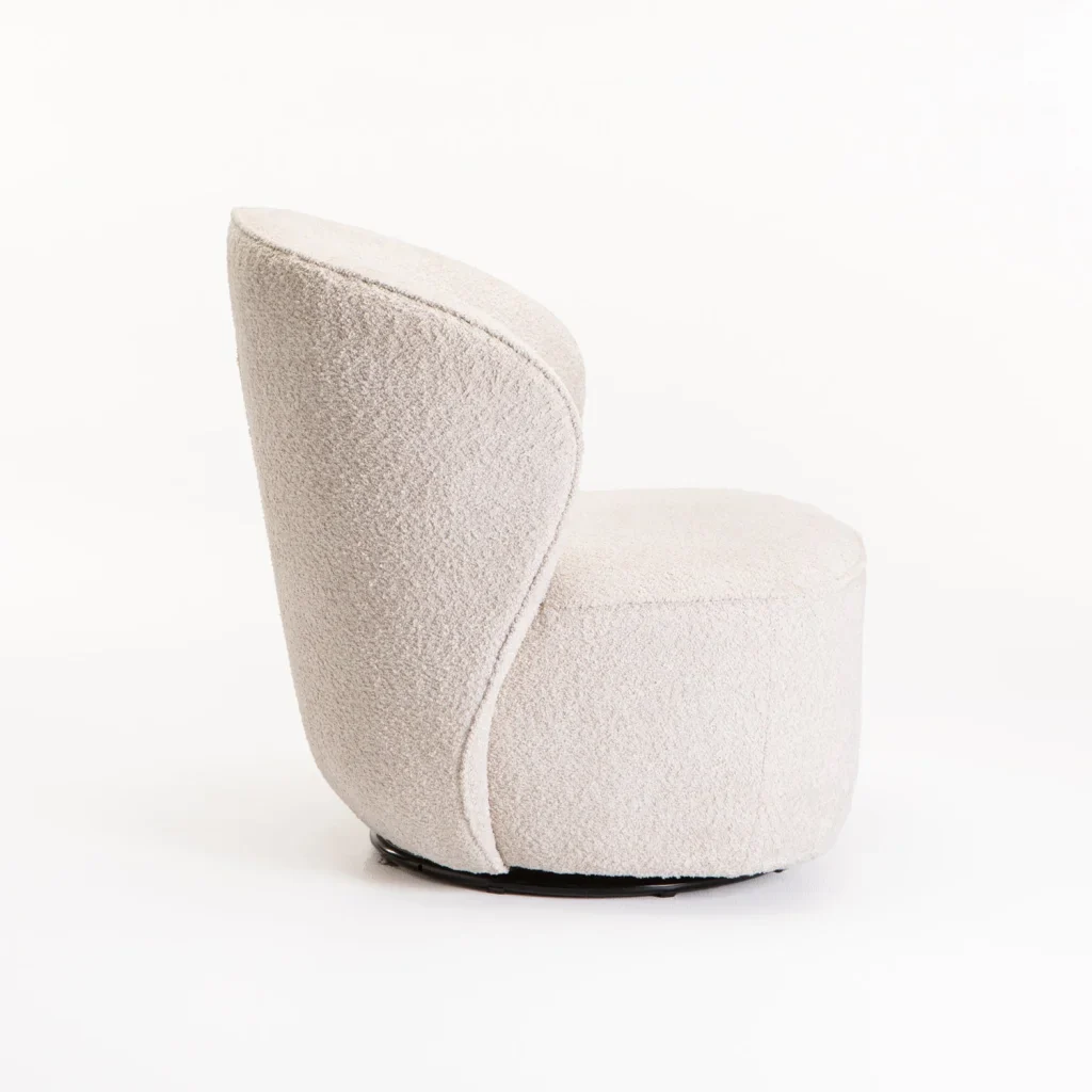 GRACE FABRIC SWIVEL CHAIR - Image 8