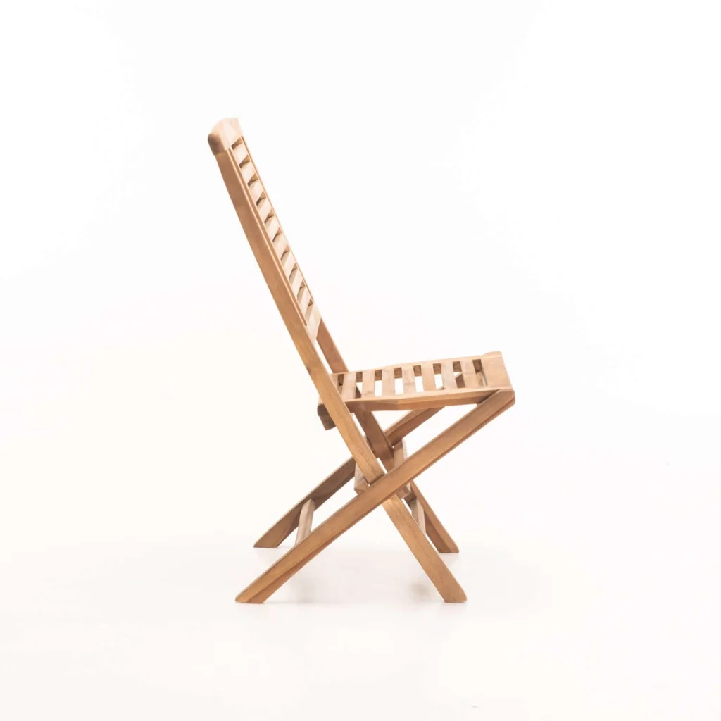 HANTWON TEAK FOLDING CHAIR - Image 3