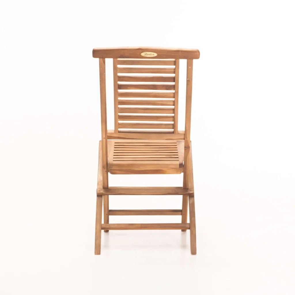 HANTWON TEAK FOLDING CHAIR - Image 4