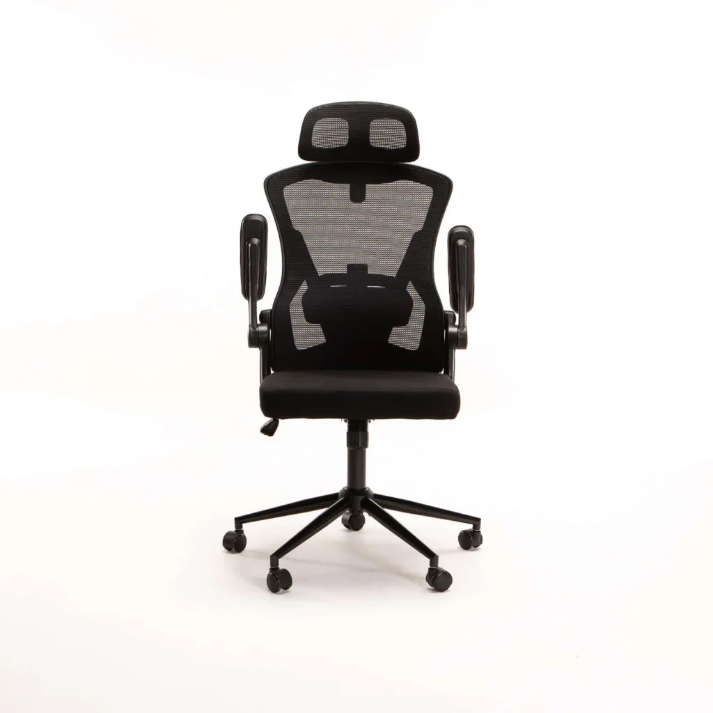 HIGHBACK DELUXE OFFICE CHAIR AH571A WITH HEADREST - Image 2