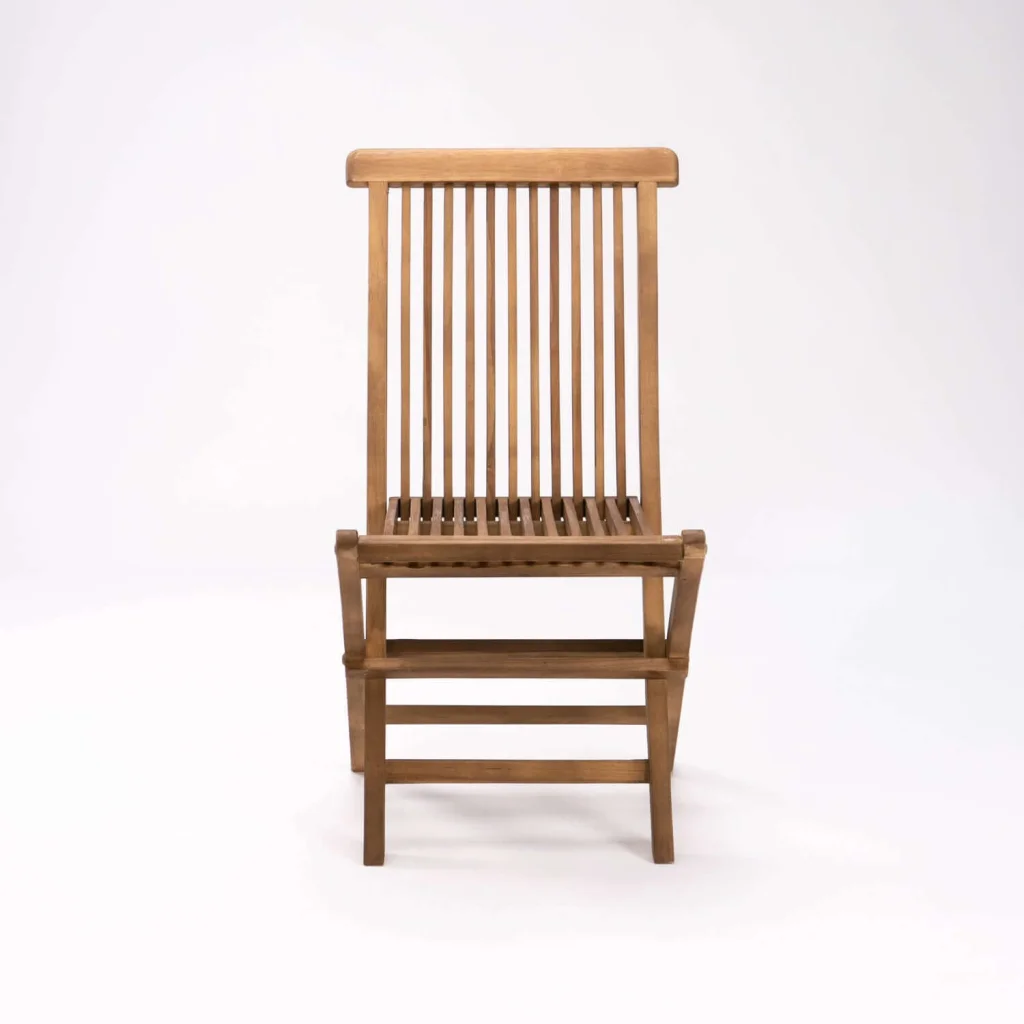 INDO TEAK FOLDING CHAIR - Image 2