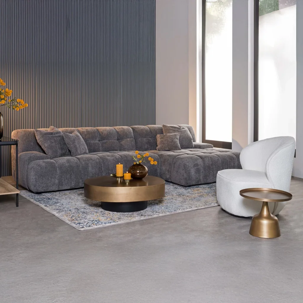 JOLIE FABRIC CORNER CHAISE - Image 2